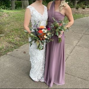 Birdy Grey grace dress dark mauve Medium